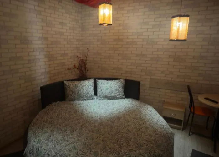 студія з круглим ліжком в центрі Lvov